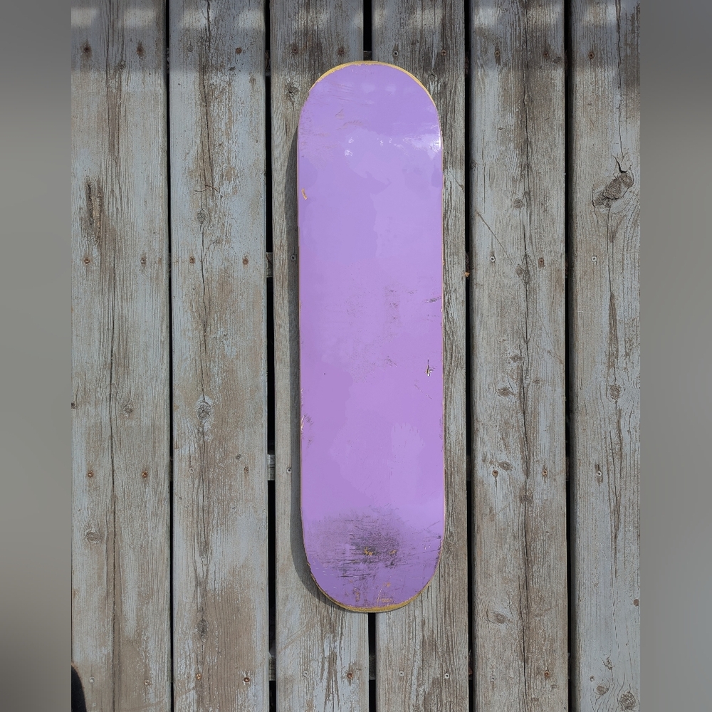 Purple Skateboard Deck